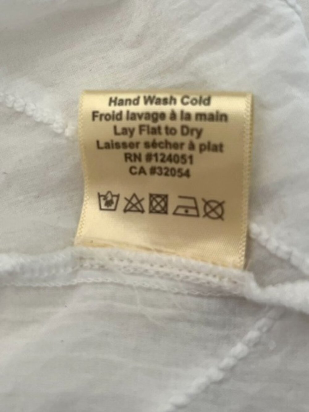 Anthropologie Porridge Textured White Shift Dress | Size XS - Picture 12 of 12
